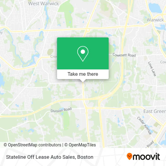 Stateline Off Lease Auto Sales map