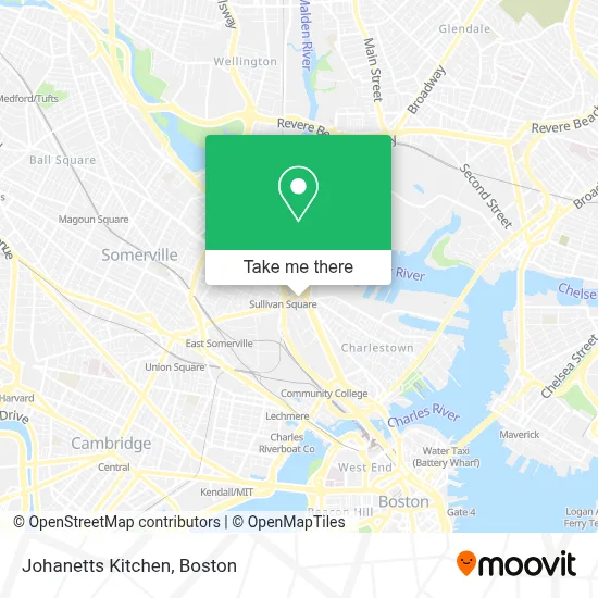 Johanetts Kitchen map