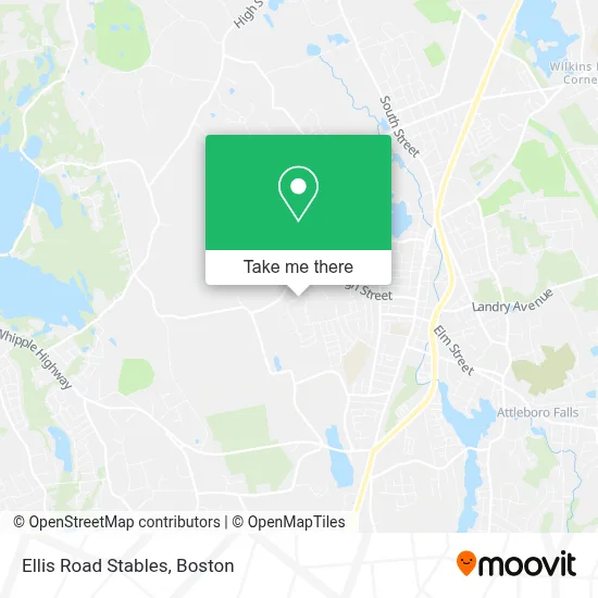 Ellis Road Stables map