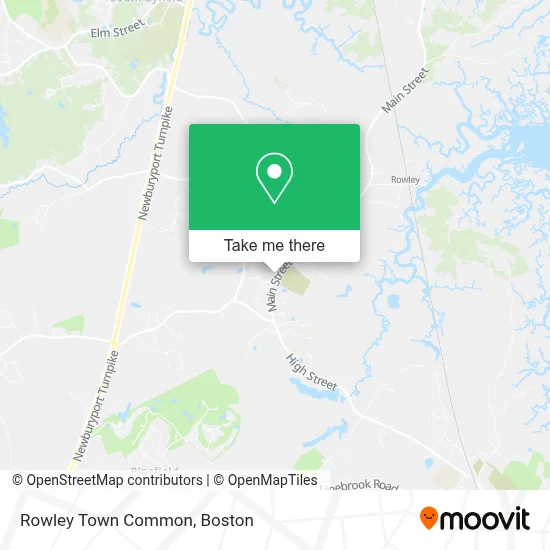 Rowley Town Common map