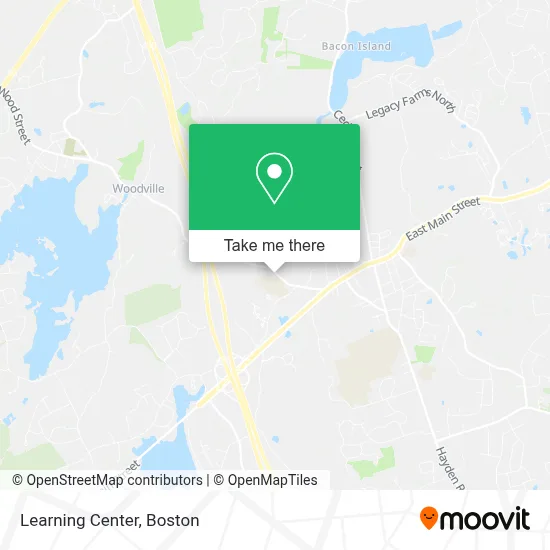 Learning Center map
