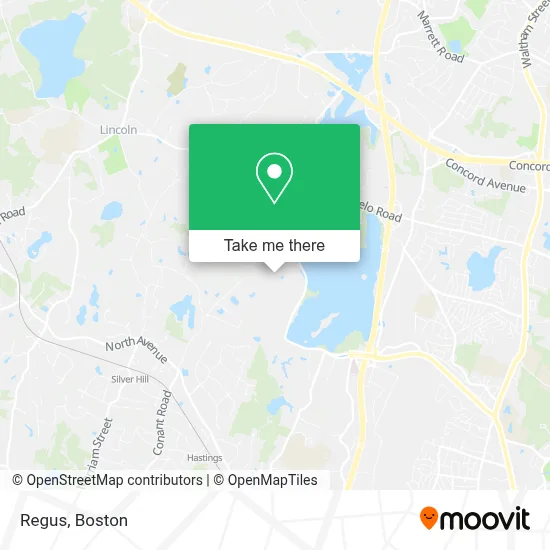 Regus map
