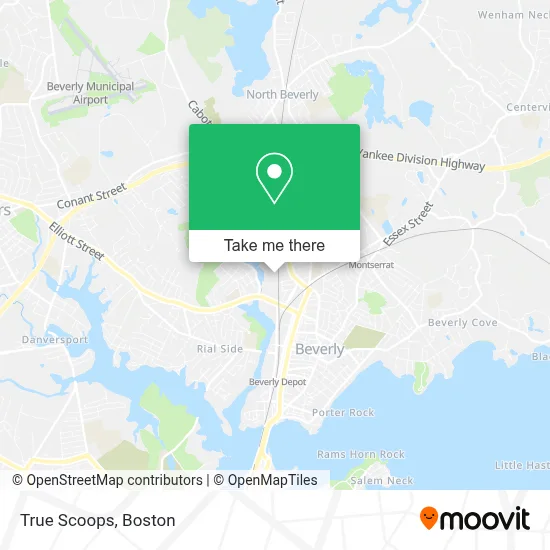 True Scoops map