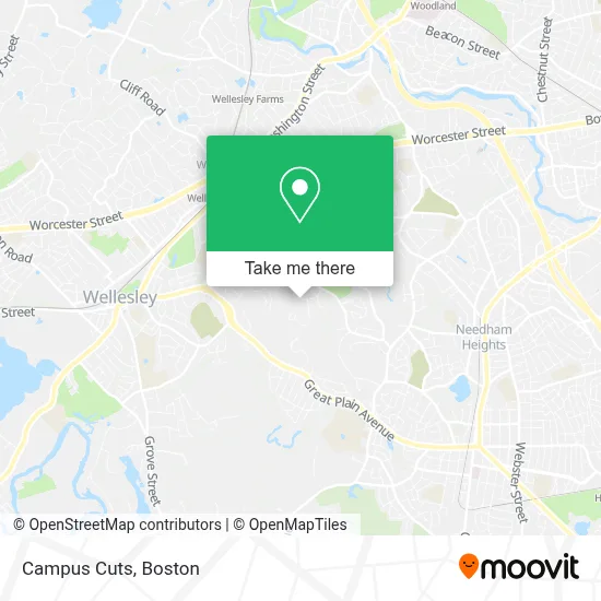 Campus Cuts map