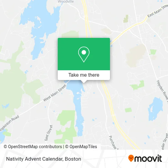 Nativity Advent Calendar map