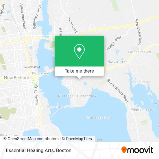 Essential Healing Arts map