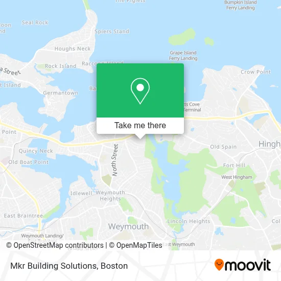 Mkr Building Solutions map