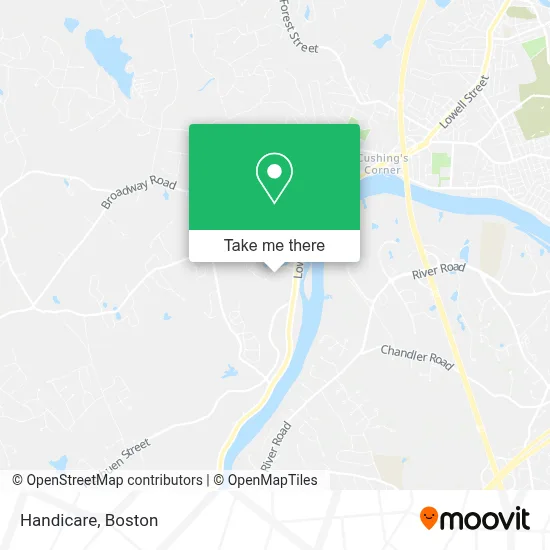Handicare map