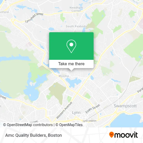 Amc Quality Builders map