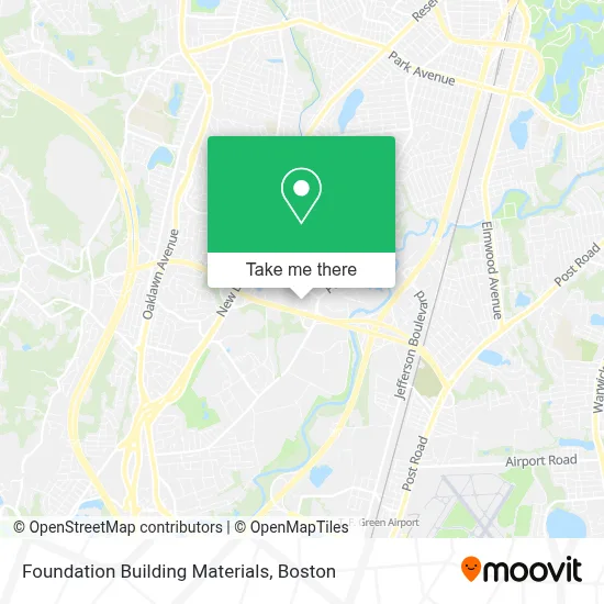 Foundation Building Materials map