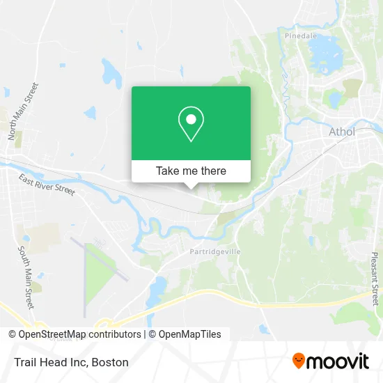 Trail Head Inc map
