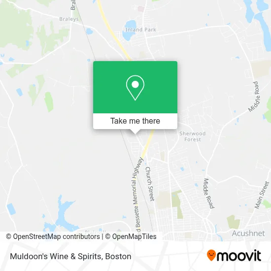 Muldoon's Wine & Spirits map