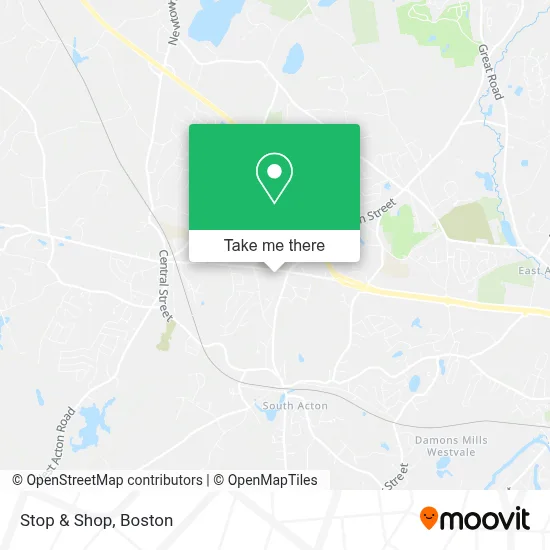 Stop & Shop map
