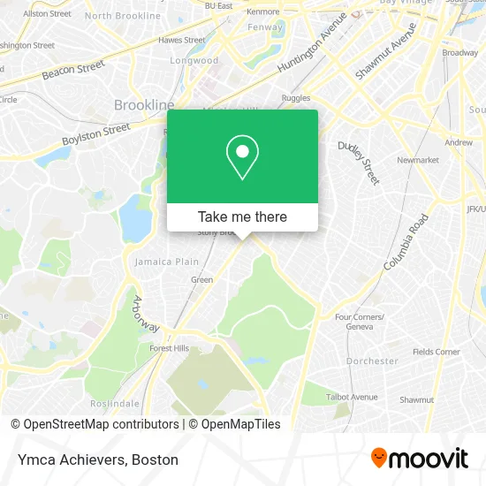 Ymca Achievers map