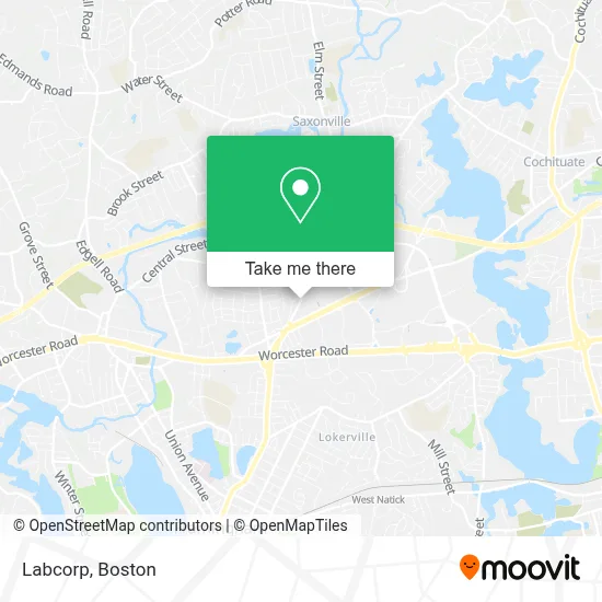 Labcorp map