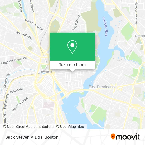 Sack Steven A Dds map