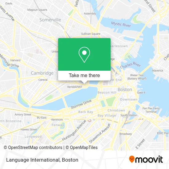 Language International map