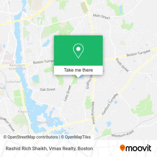 Rashid Rich Shaikh, Vmax Realty map