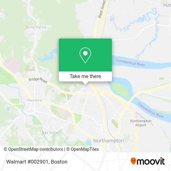 Walmart #002901 map
