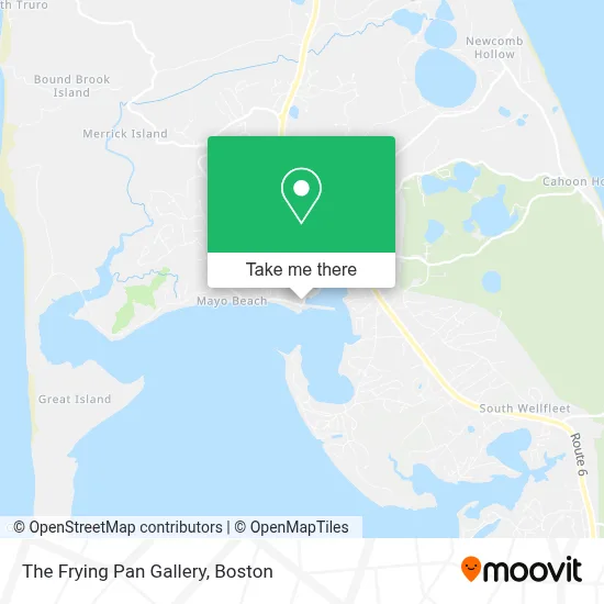 The Frying Pan Gallery map