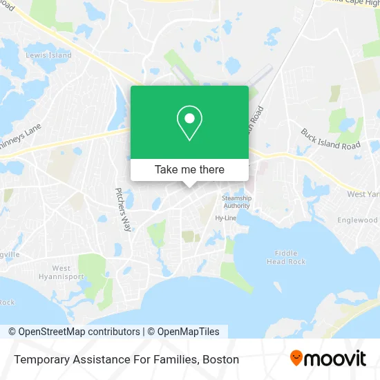 Temporary Assistance For Families map