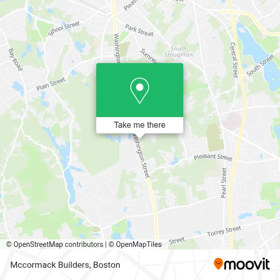 Mccormack Builders map