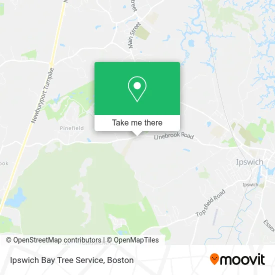 Ipswich Bay Tree Service map