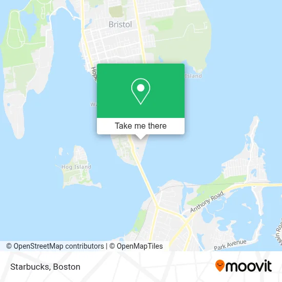 Starbucks map