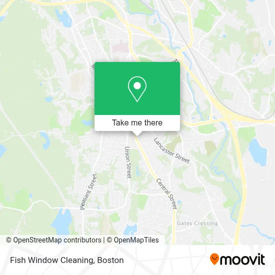 Fish Window Cleaning map