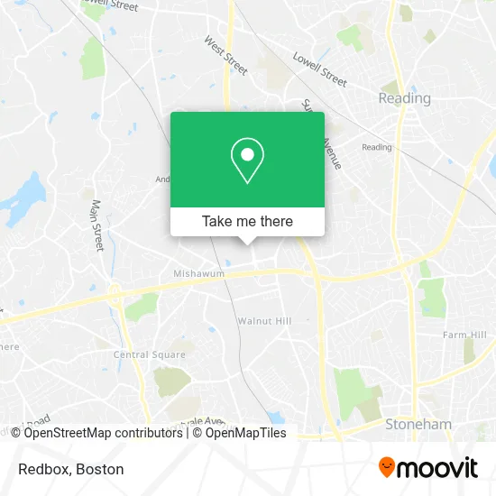 Redbox map