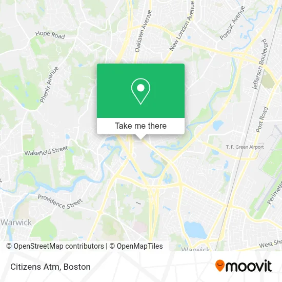 Citizens Atm map