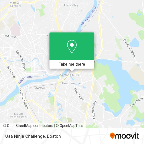 Usa Ninja Challenge map