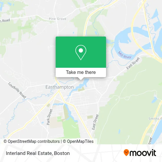 Interland Real Estate map