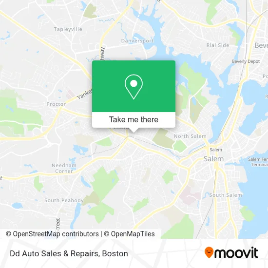 Dd Auto Sales & Repairs map