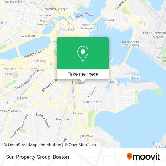 Sun Property Group map