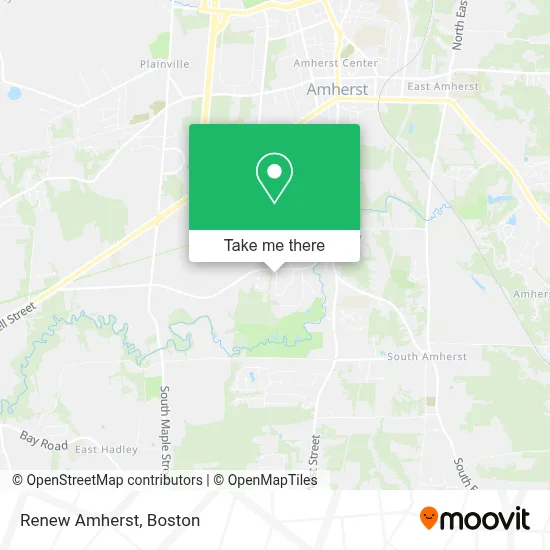Renew Amherst map