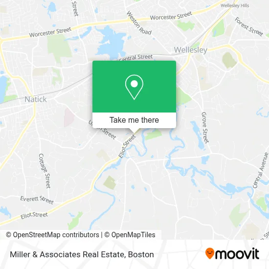 Miller & Associates Real Estate map