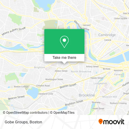 Gobe Groups map