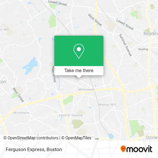 Ferguson Express map