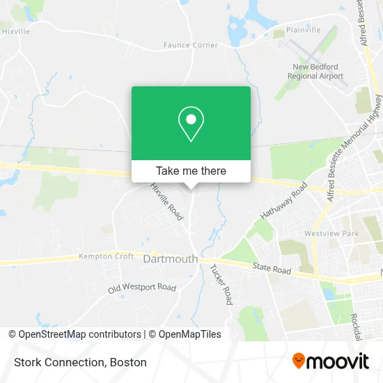 Stork Connection map