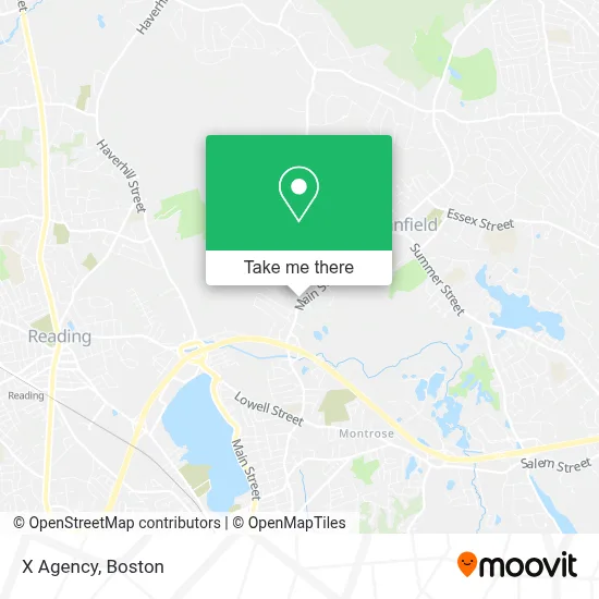 X Agency map