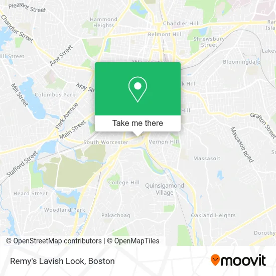 Remy's Lavish Look map