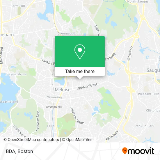 Bda map