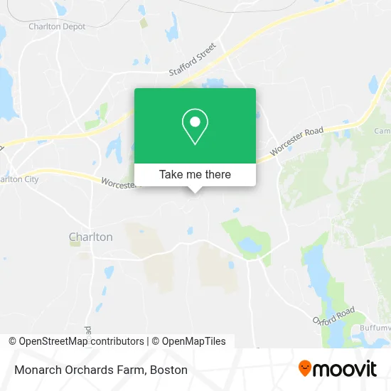 Monarch Orchards Farm map