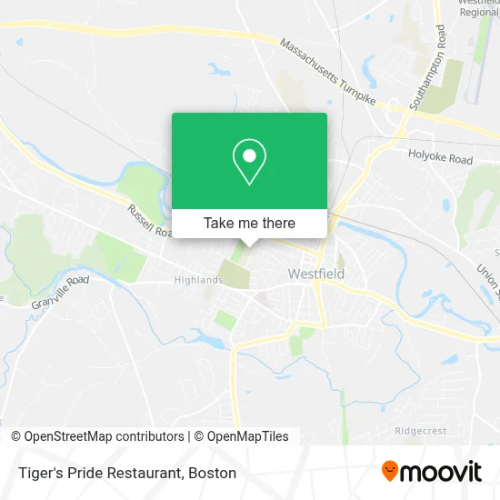 Tiger's Pride Restaurant map