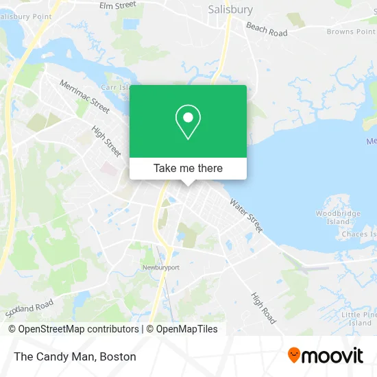 The Candy Man map