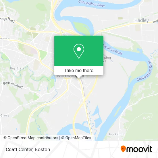 Ccatt Center map
