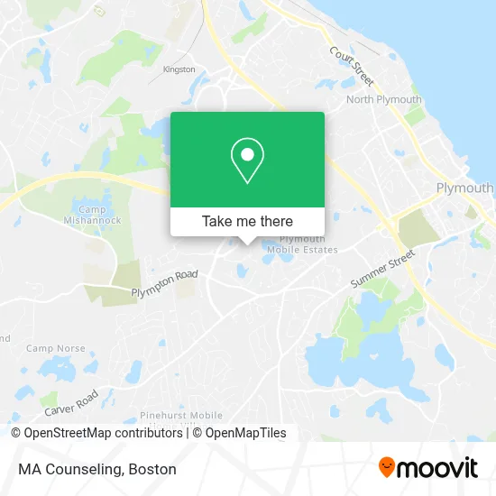 MA Counseling map
