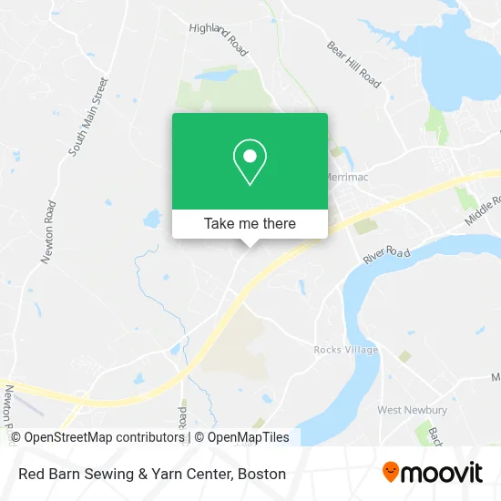 Red Barn Sewing & Yarn Center map