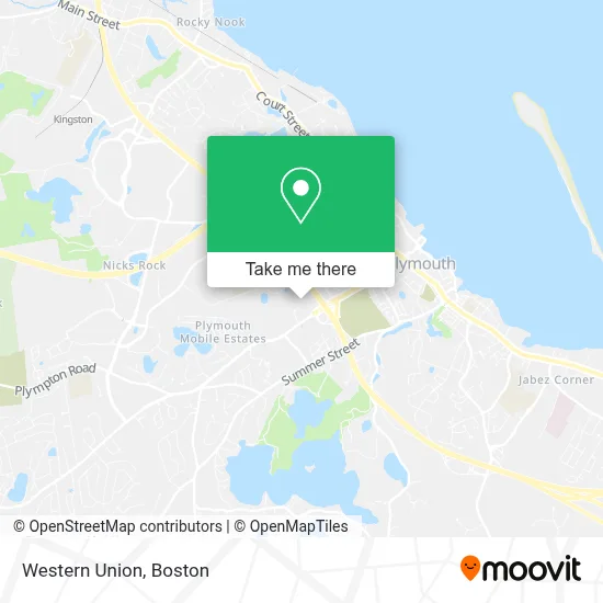 Western Union map